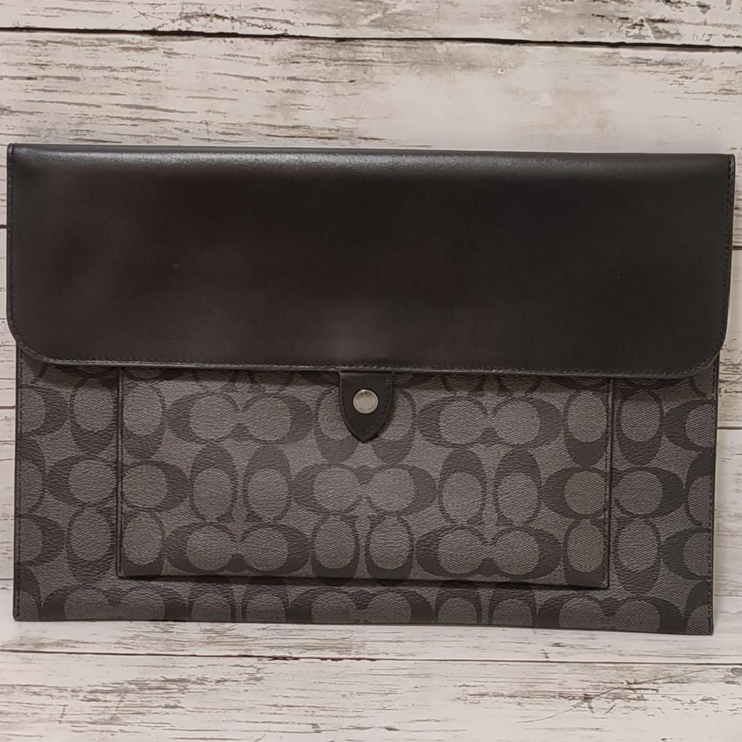 美品】COACH コーチ クラッチバッグ ラップトップ スリーブ C1623
