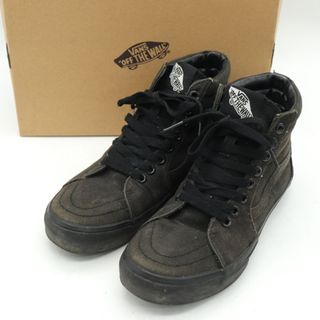 ヴァンズ(VANS)のバンズ ハイカットスニーカー スケハイ SK8-HI CVS 471968-0004 シューズ 靴 メンズ レディース 24cmサイズ ブラック VANS(スニーカー)