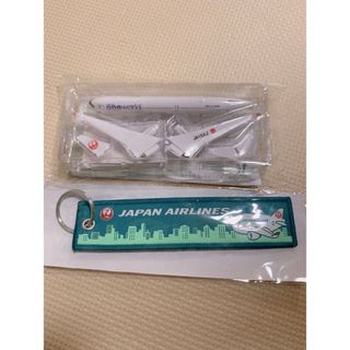 ジャル(ニホンコウクウ)(JAL(日本航空))のJAL 飛行機　航空機　模型　ストラップ(模型/プラモデル)