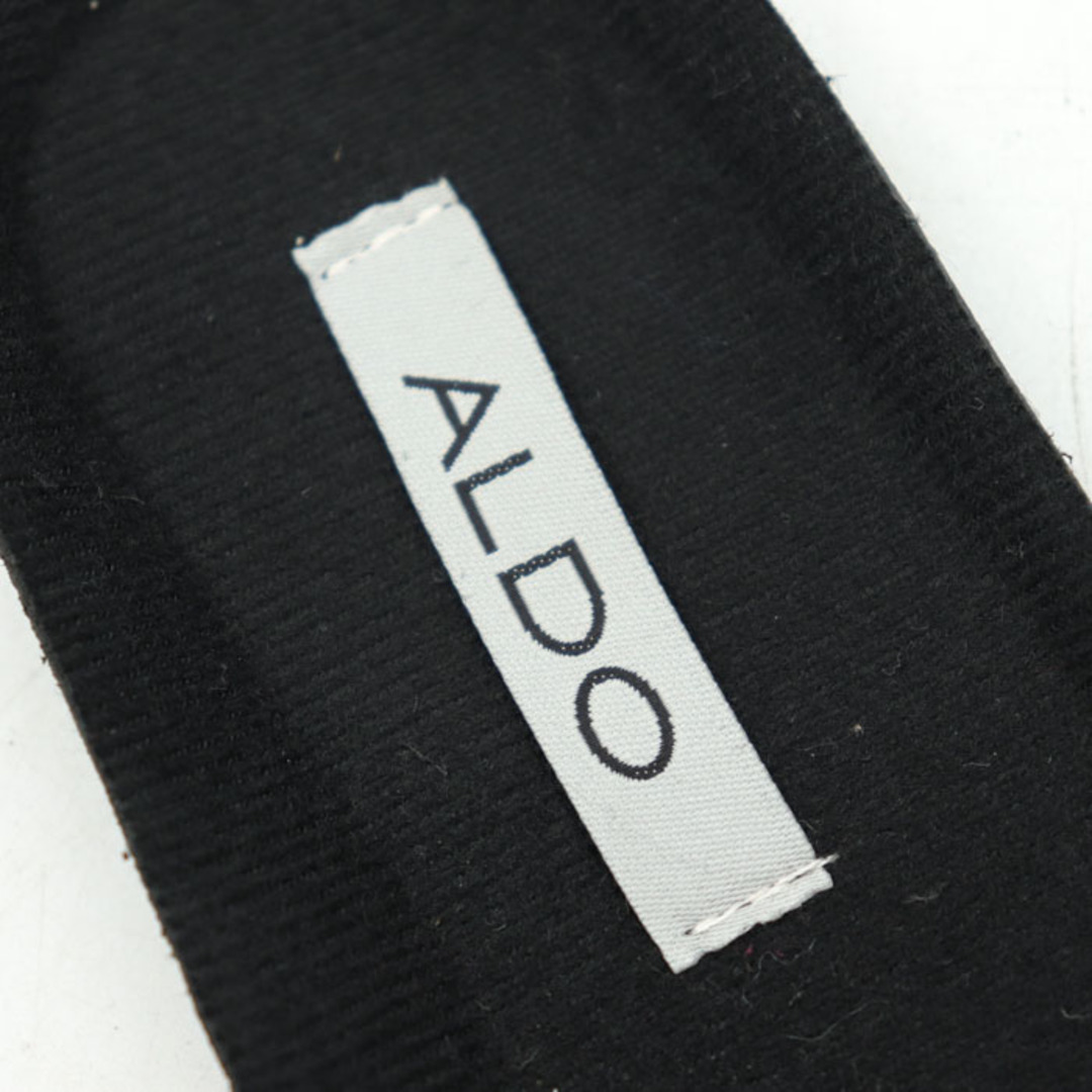 アルド レインブーツ ショートブーツ サイドジップ ベルト ブランド シューズ 靴 レディース US9サイズ パープル ALDO