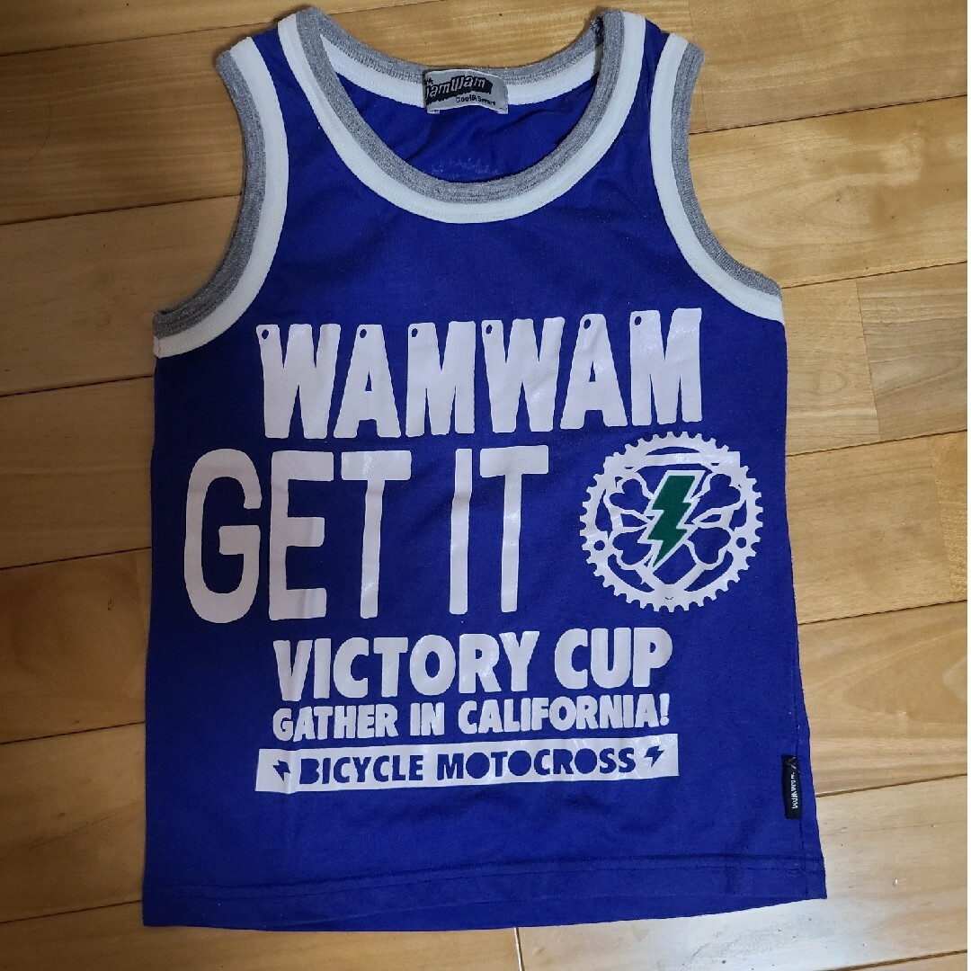 WAMWAM(ワムワム)のWamWam　タンクトップ　130cm キッズ/ベビー/マタニティのキッズ服男の子用(90cm~)(Tシャツ/カットソー)の商品写真