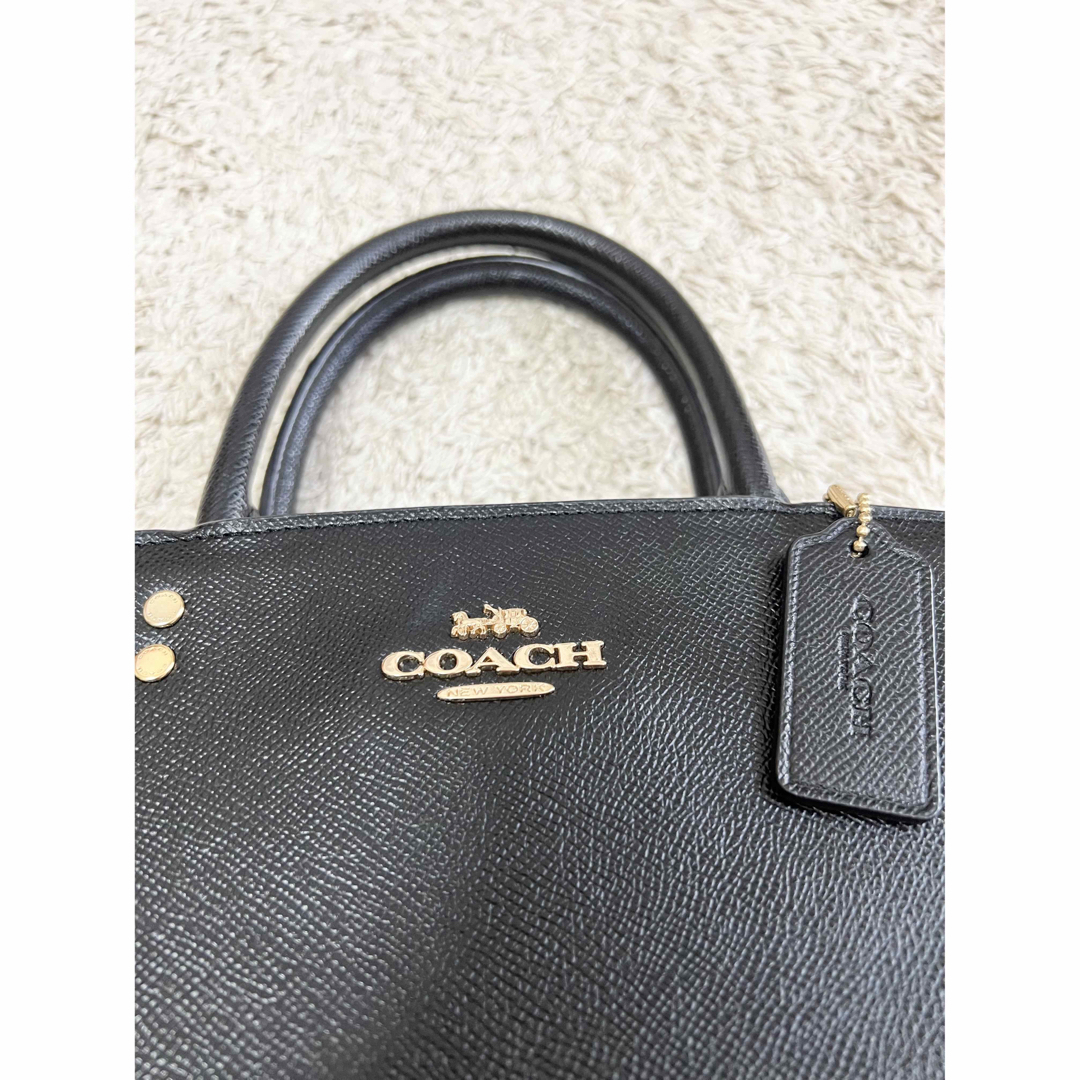 コーチ COACH ハンドバッグ リリー キャリーオール ブラック 黒 2