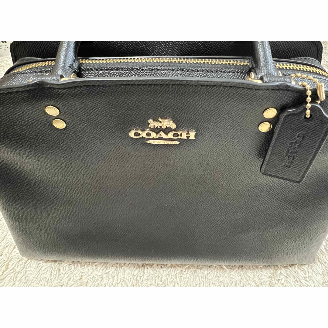 コーチ COACH ハンドバッグ リリー キャリーオール ブラック 黒 3