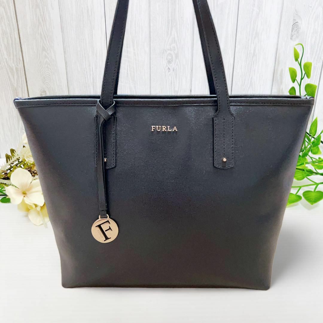 FURLA フルラ リンダ トートバッグ サフィアーノ ゴールド金具 肩掛け