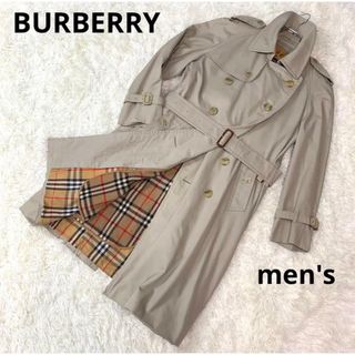 お得豊富な BURBERRY - BURBERRYバーバリー135000円メンズコートM