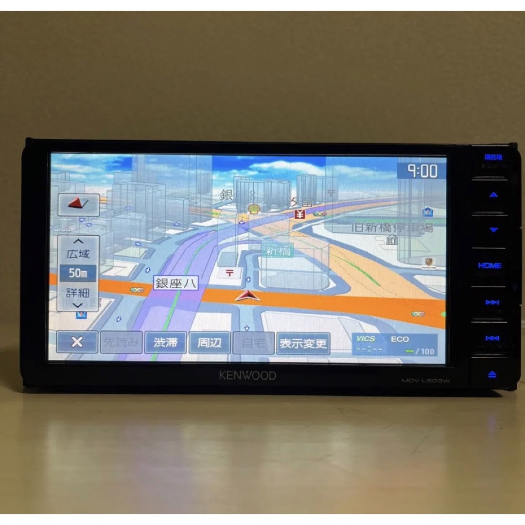 KENWOOD - ☆てつひび0714様専用☆KENWOOD2023地図 MDV-L503Wフルセグ