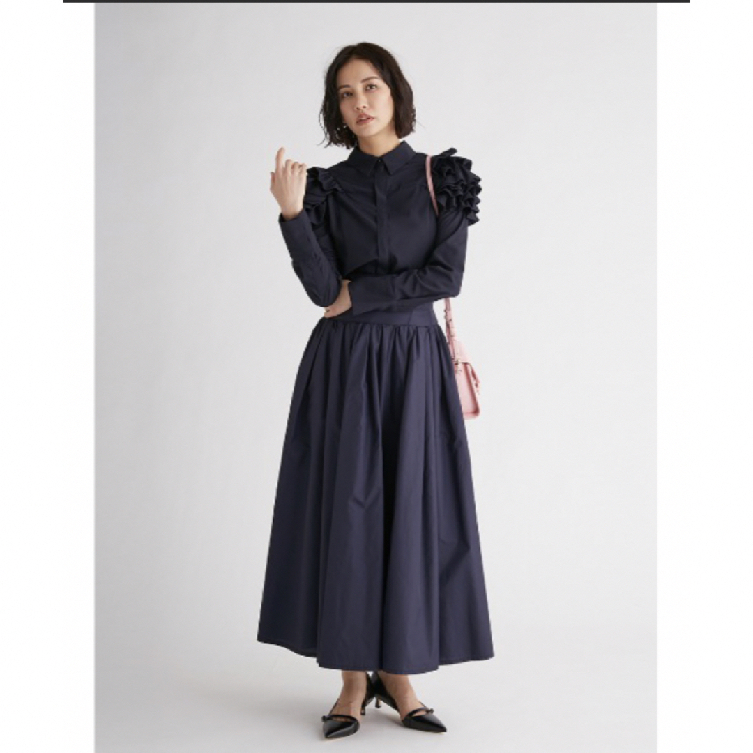 HANAE MORI × CELFORD コラボフレアタフタスカート