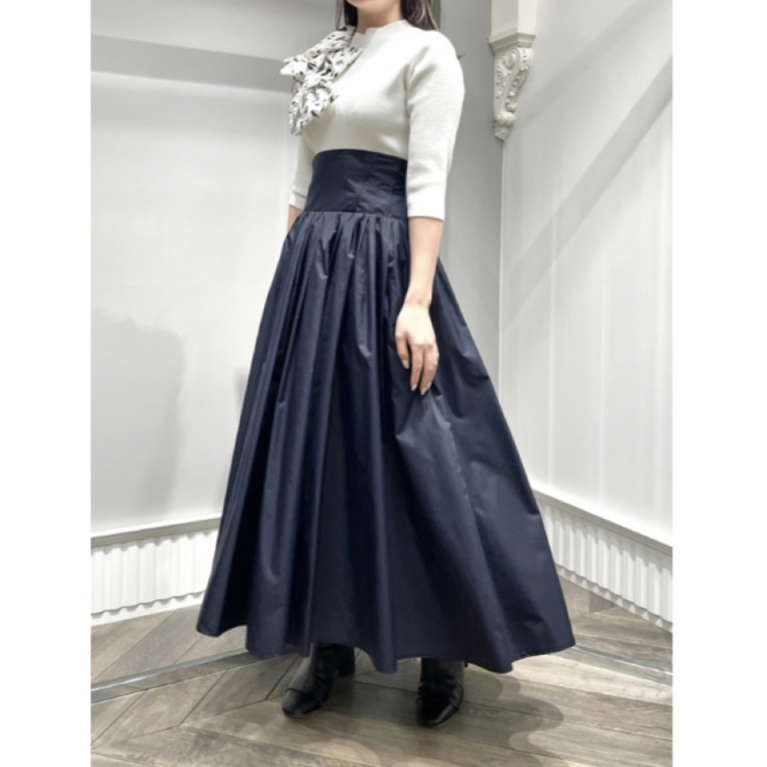 HANAE MORI × CELFORD コラボフレアタフタスカート