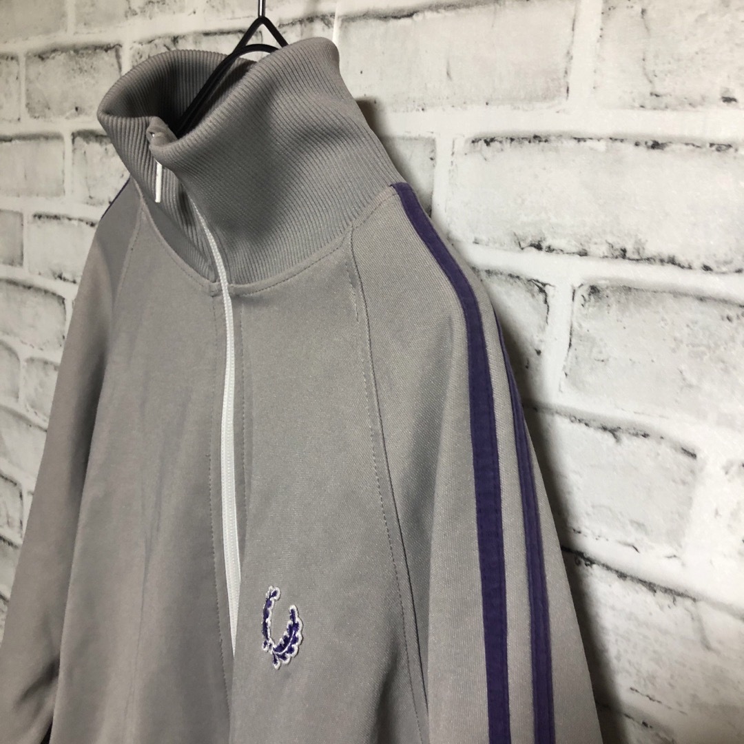 Fred Perry⭐️トラックジャケット M 刺繍月桂樹vintage ベージュ