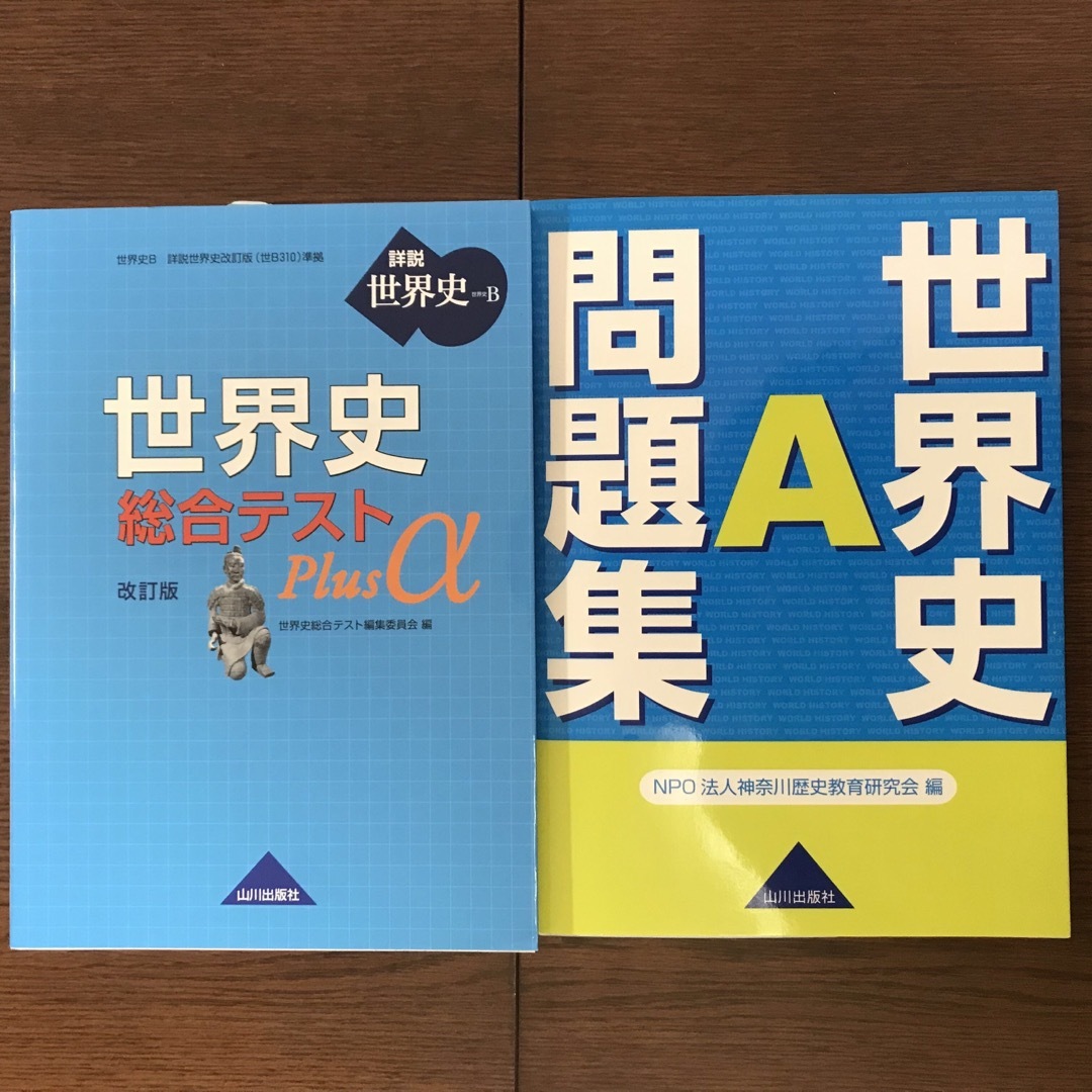 世界史B 世界史総合テスト Plusα と世界史A 問題集の２冊セット エンタメ/ホビーの本(語学/参考書)の商品写真