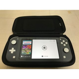 Nintendo Switch - ✨美品Switch Lite完品グレー✨専用ケース付きの