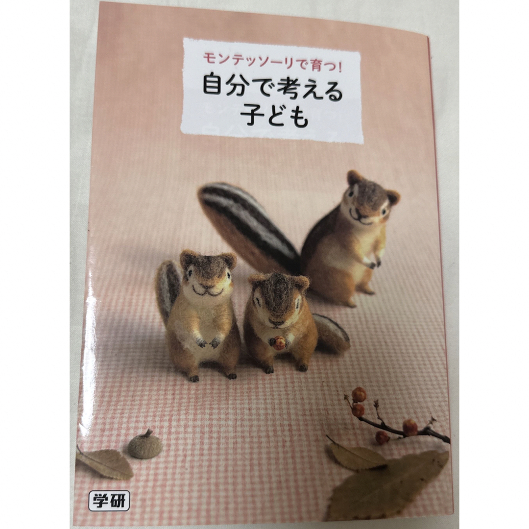 学研(ガッケン)のモンテッソ－リで育つ！《自分で考える子ども》 はじめてみよう！モンテッソ－リの子 エンタメ/ホビーの雑誌(結婚/出産/子育て)の商品写真