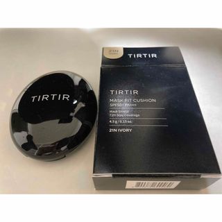 TIRTIR ティルティル クッションファンデ ブラック 黒 21N ミニ (ファンデーション)