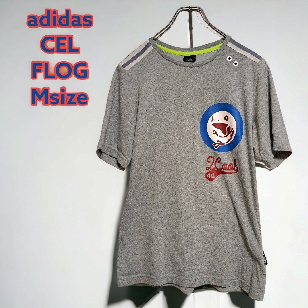 adidas(アディダス)のadidas【アディダス】 CEL FLOG ショートスリーブ Tシャツ M メンズのトップス(Tシャツ/カットソー(半袖/袖なし))の商品写真