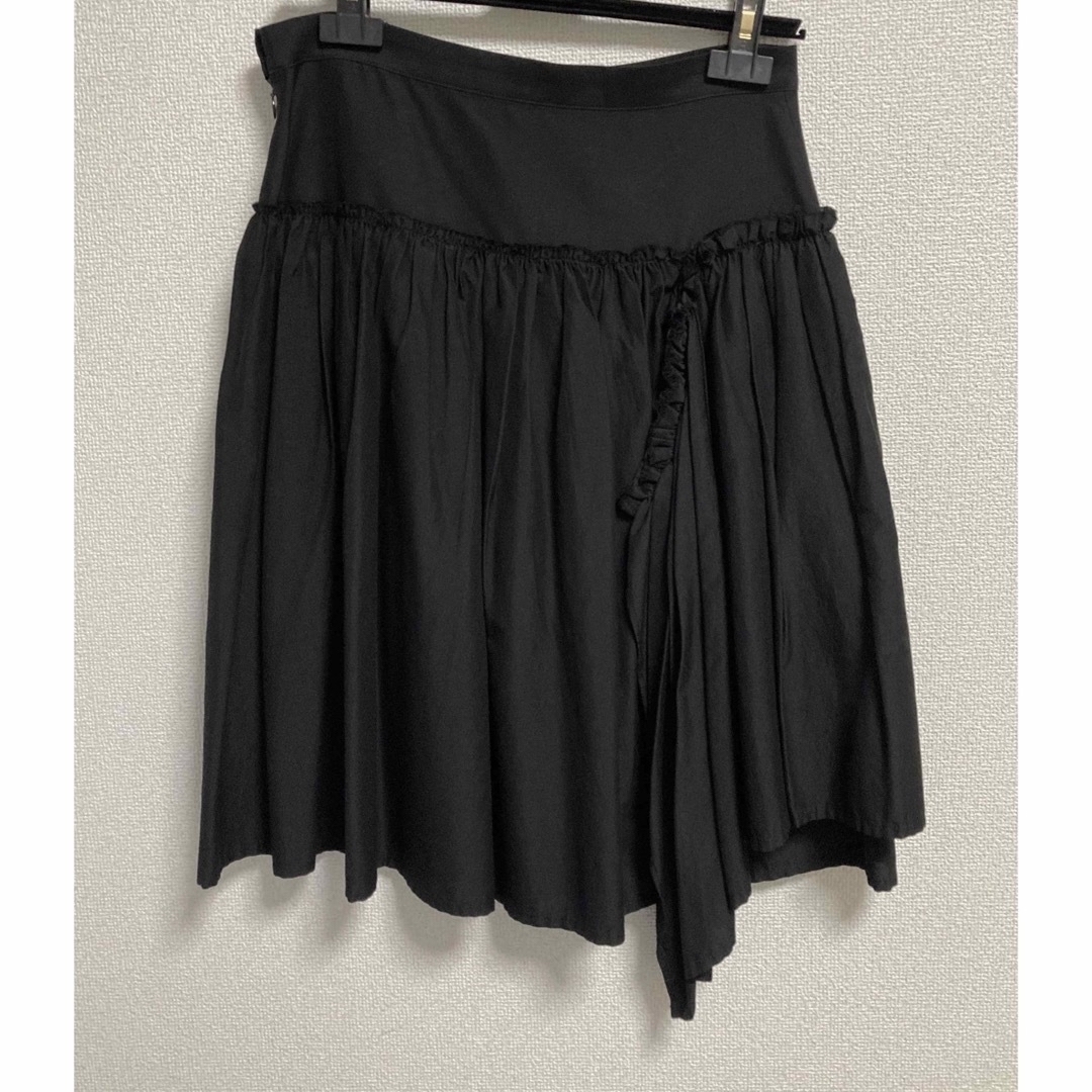 Yohji Yamamoto(ヨウジヤマモト)のY's■ワイズ  ヨウジヤマモト ベスト&スカート セットアップ　黒 レディースのフォーマル/ドレス(スーツ)の商品写真