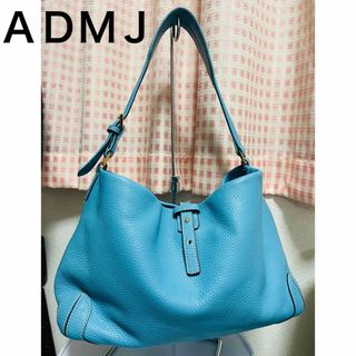 A.D.M.J. - 美品 ADMJ ワンショルダーバッグ 鮮やかなブルー 大容量