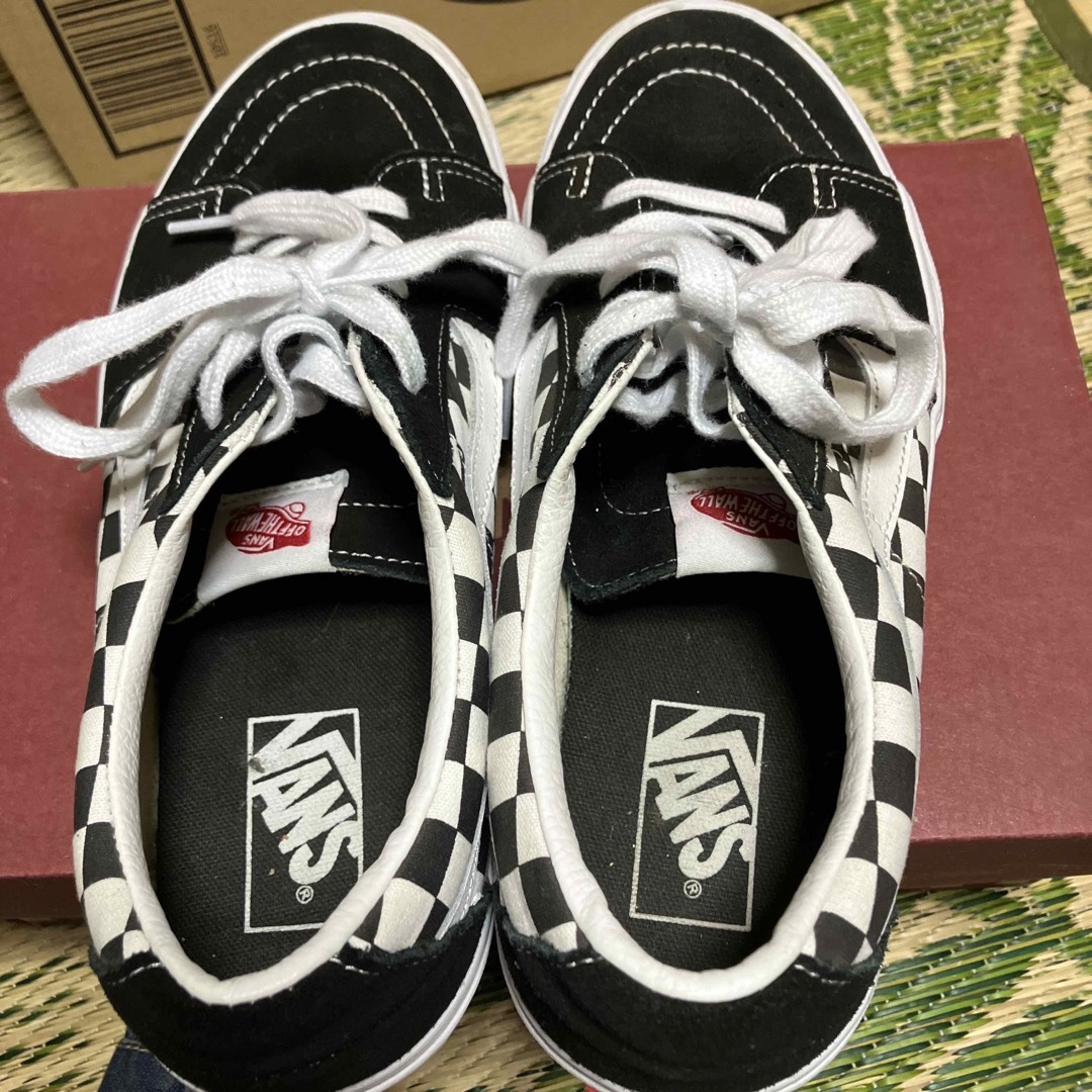 VANS バンズ　スニーカー SK8 LOWCHECK 27.5センチ