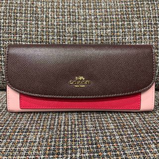 コーチ(COACH)の56492  コーチ　長財布　ピンク(財布)