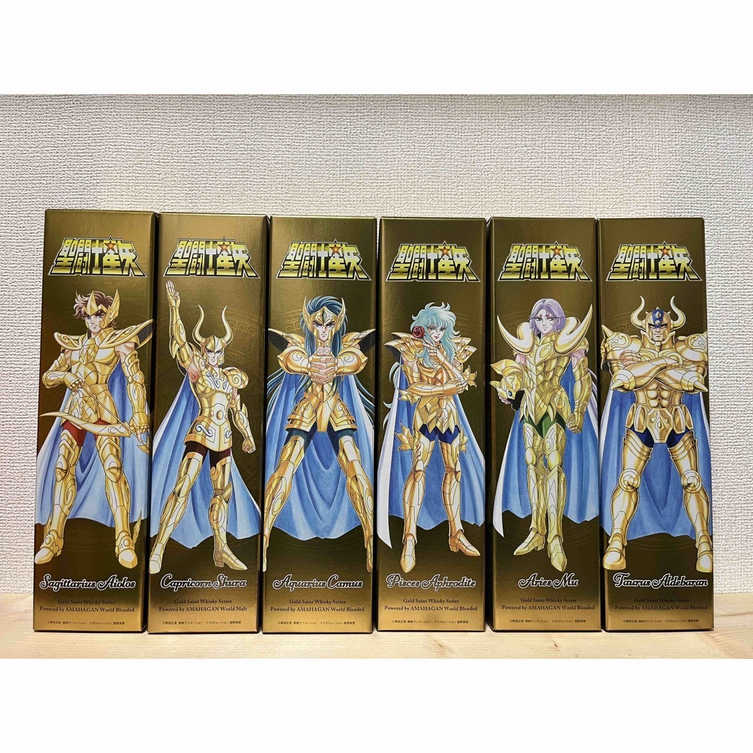 聖闘士星矢 ウイスキー 6種類 シリーズ 長濱蒸留所 聖闘士星矢 ウイスキー 6種類 シリーズ 長濱蒸留所