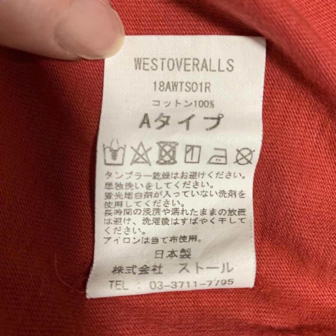 Ron Herman(ロンハーマン)のWESTOVERALLS for RHC ボックスロゴTシャツ ロンハーマン別注 レディースのトップス(Tシャツ(半袖/袖なし))の商品写真