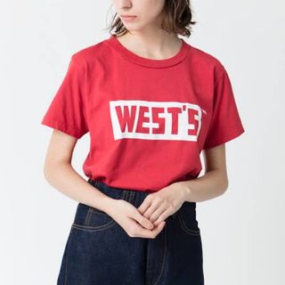 ロンハーマン(Ron Herman)のWESTOVERALLS for RHC ボックスロゴTシャツ ロンハーマン別注(Tシャツ(半袖/袖なし))