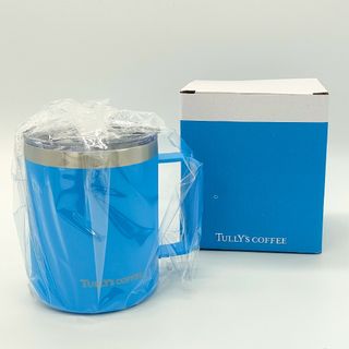 タリーズコーヒー(TULLY'S COFFEE)の♥️新品♥️ TULL'S COFFEE 蓋付きステンレス二層構造マグカップ(タンブラー)