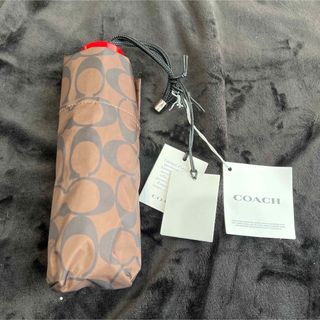 新品未使用【COACH】コーチ 折りたたみ傘 晴雨兼用  日傘 99%UVカット