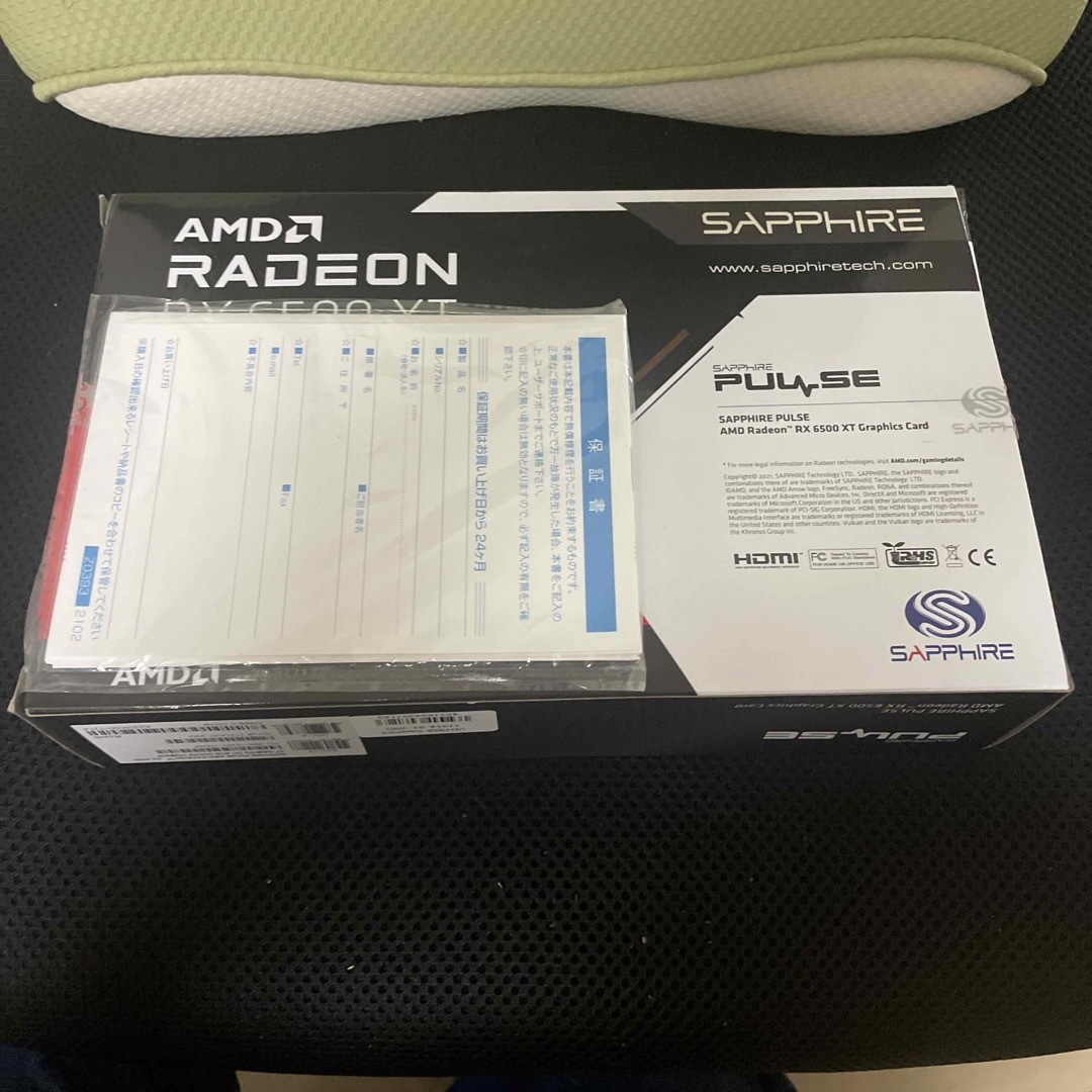 SAPPHIRE SA-PULSE RADEON RX 6500 XT GAM… - PCパーツ