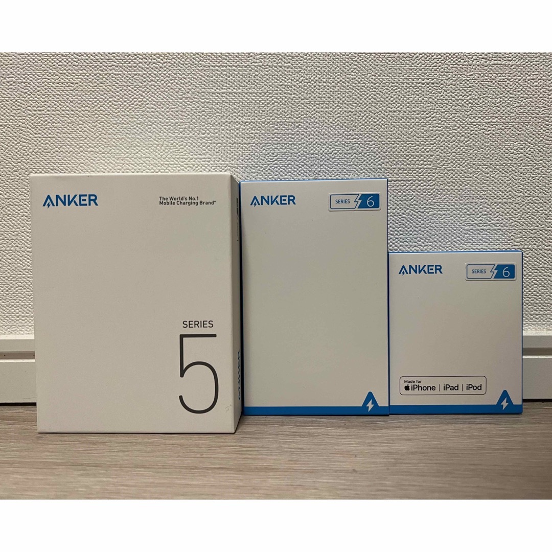 Anker 521 power bank ケーブル3点セット