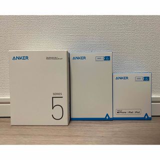 アンカー(Anker)のAnker 521 power bank ケーブル3点セット(バッテリー/充電器)