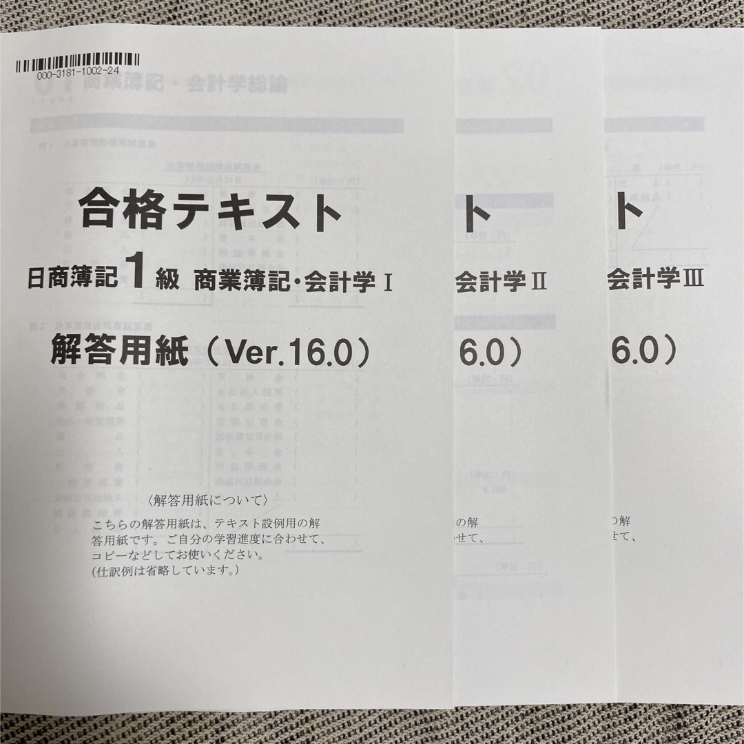 TAC出版(タックシュッパン)の合格テキスト 日商簿記1級 商業簿記・会計学 Ver.16.0 エンタメ/ホビーの本(資格/検定)の商品写真