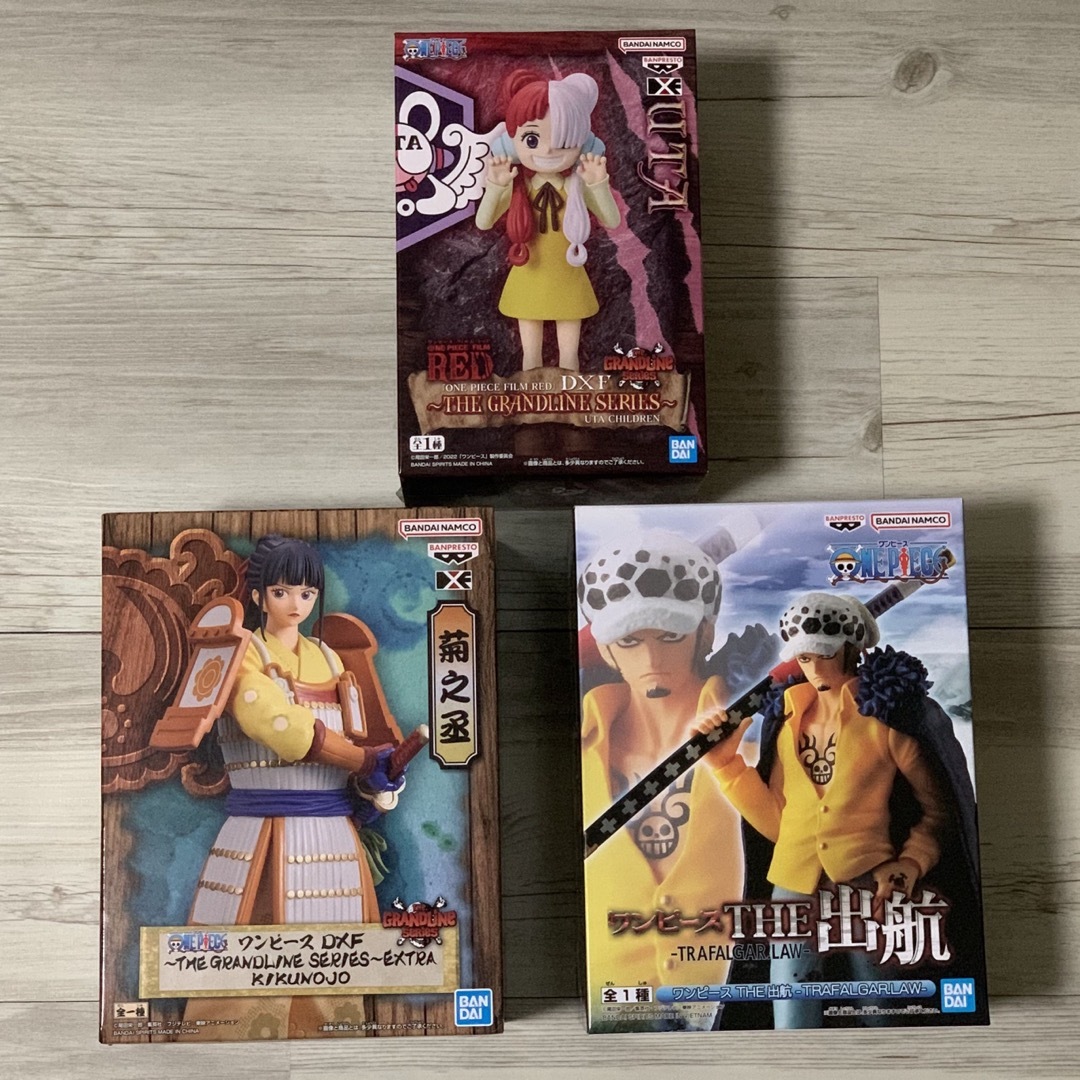 ONE PIECE - ワンピース フィギュア 3体(未開封品)の通販 by HARU's ...