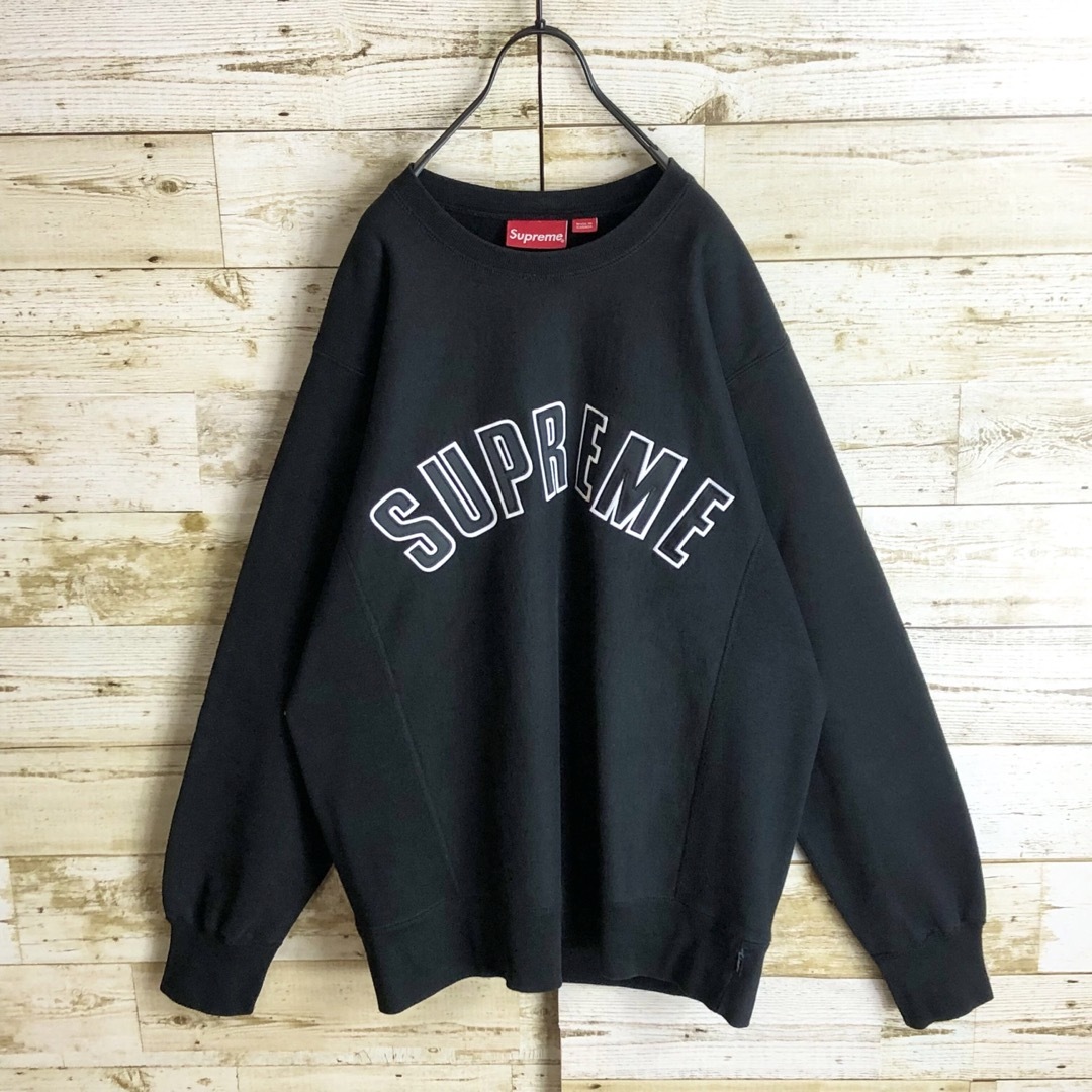 Supreme シュプリーム スウェット アーチ刺繍ロゴ入り-