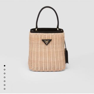 PRADA - 美品 2023年春夏新作 プラダ PRADA カゴバッグ の通販｜ラクマ