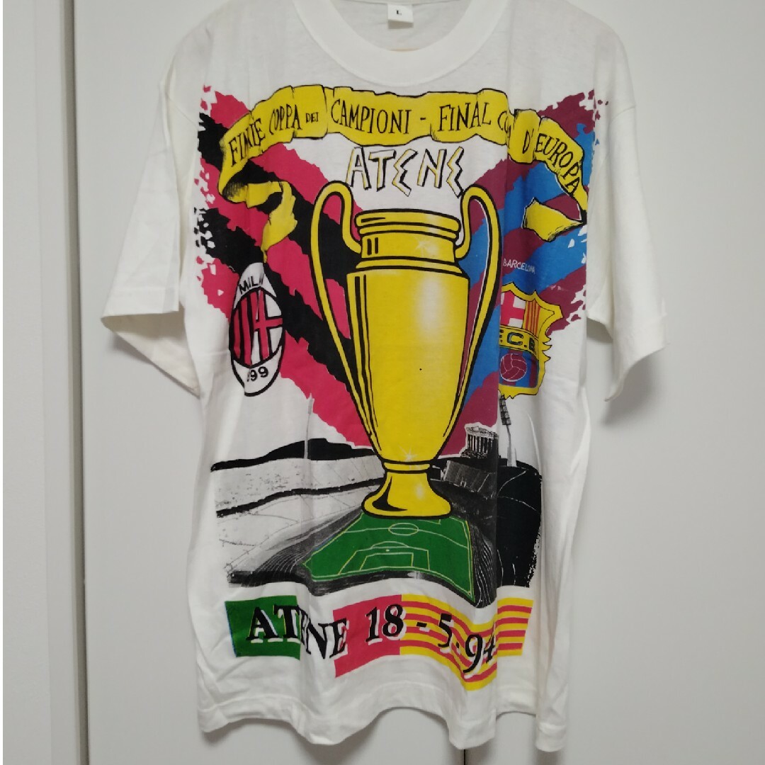 90s ヴィンテージＴシャツ　チャンピオンズリーグ決勝