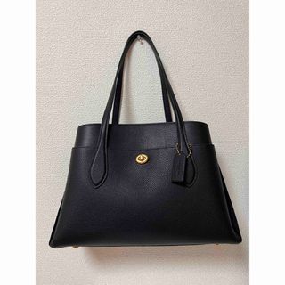 コーチ(COACH)の正規店購入　美品　コーチ　ローラ キャリーオール　ショルダー　バッグ(ハンドバッグ)