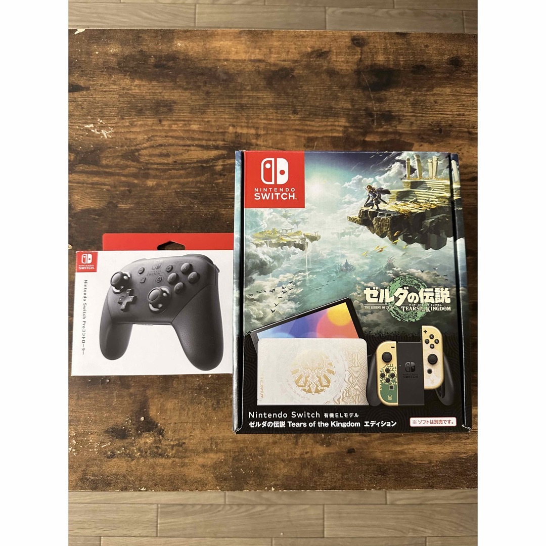 プロコン付 ニンテンドースイッチ有機EL版ティアキンモデル - 通販