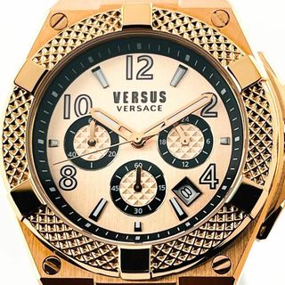 VERSACE - 新品未使用・送料無料 Versus Versace メンズ高級腕時計