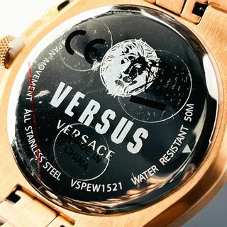 VERSACE - 新品未使用・送料無料 Versus Versace メンズ高級腕時計