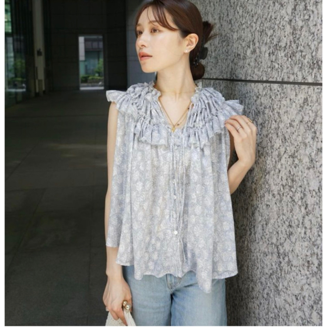 laubeblanc Paisley Cut jacquard Blouse | フリマアプリ ラクマ