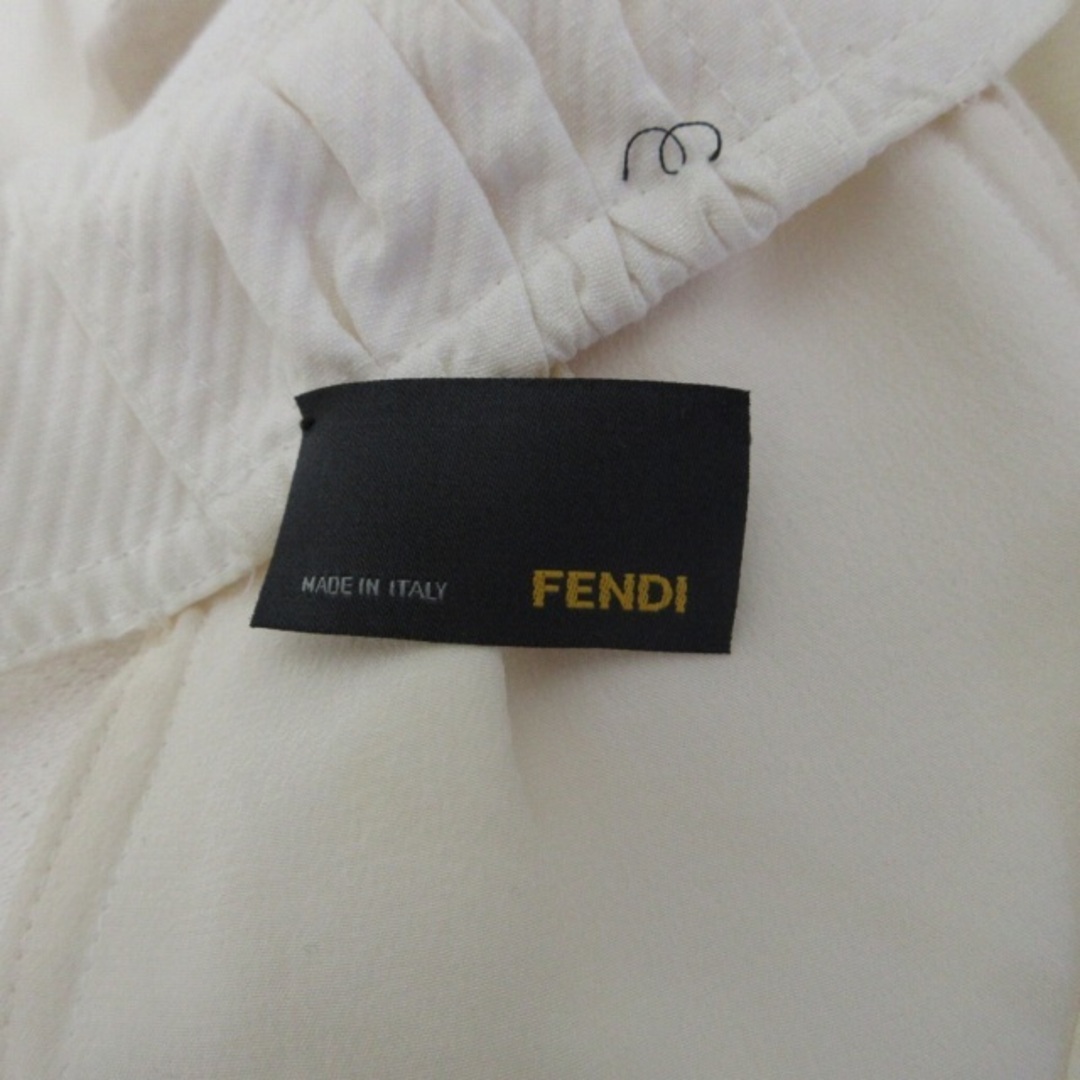 FENDI(フェンディ)のフェンディ ノースリーブ ワンピース ドレス 切替 40 L STK レディースのワンピース(ひざ丈ワンピース)の商品写真