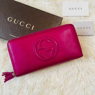 グッチ 長財布(ピンク/桃色系)の通販 1,000点以上 | Gucciを買うなら