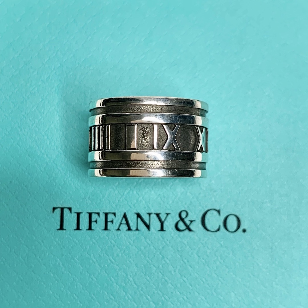 TIFFANY&Co. ティファニー アトラスリング ワイド 1995 シルバー