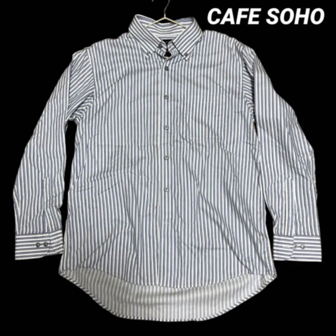 CAFE SOHO Fine Cotton EASY CARE BD 長袖シャツ メンズのトップス(シャツ)の商品写真