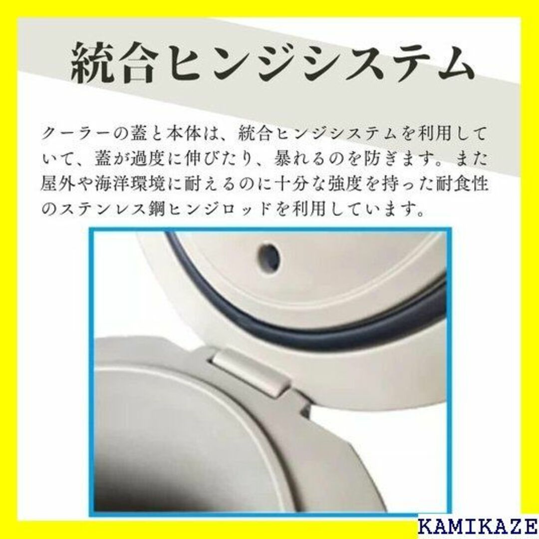 ☆送料無料 小型 クーラーボックス 16L/17QT 保冷 ズ ベージュ 959 スポーツ/アウトドアのスポーツ/アウトドア その他(その他)の商品写真