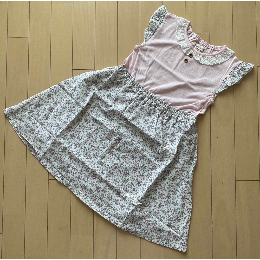 キムラタン(キムラタン)のキムラタン ビケット ワンピース 130 キッズ/ベビー/マタニティのキッズ服女の子用(90cm~)(ワンピース)の商品写真