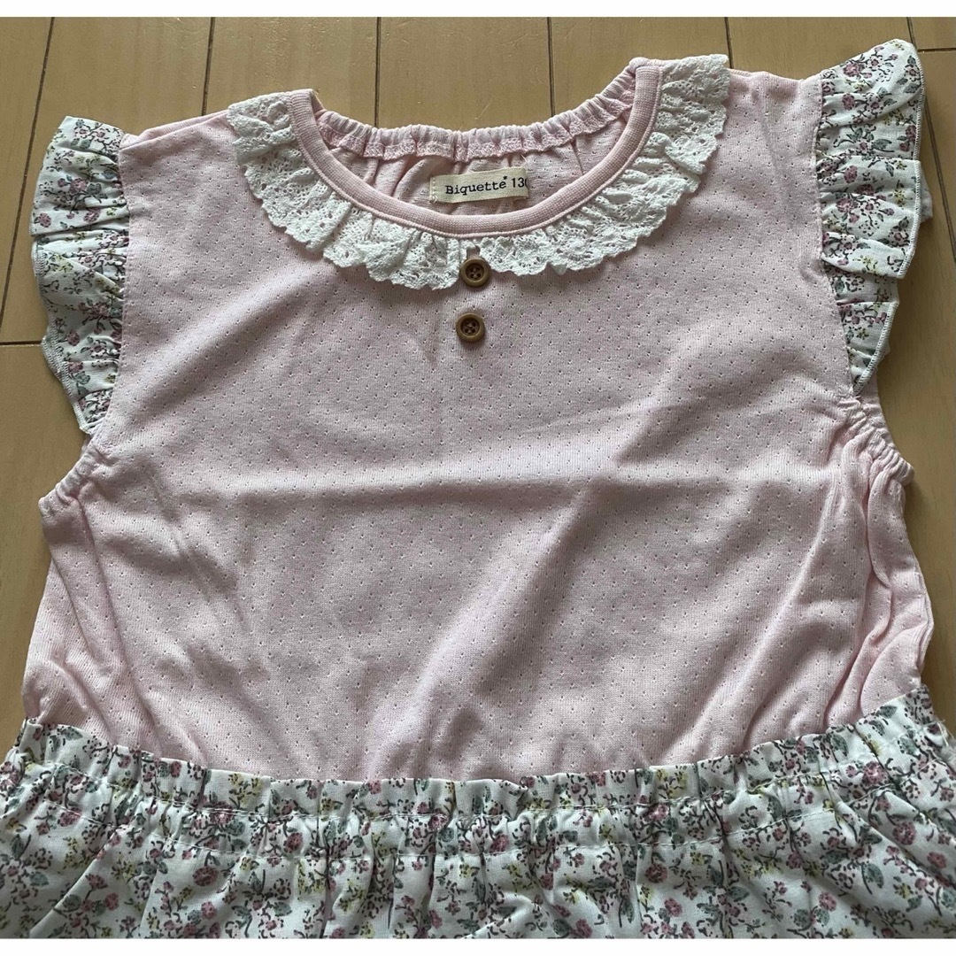 キムラタン(キムラタン)のキムラタン ビケット ワンピース 130 キッズ/ベビー/マタニティのキッズ服女の子用(90cm~)(ワンピース)の商品写真