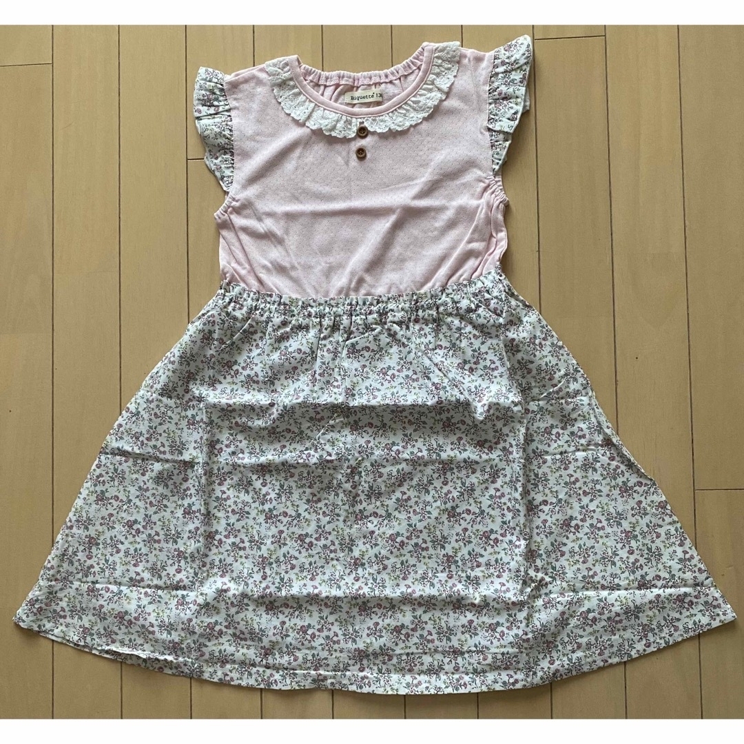 キムラタン(キムラタン)のキムラタン ビケット ワンピース 130 キッズ/ベビー/マタニティのキッズ服女の子用(90cm~)(ワンピース)の商品写真