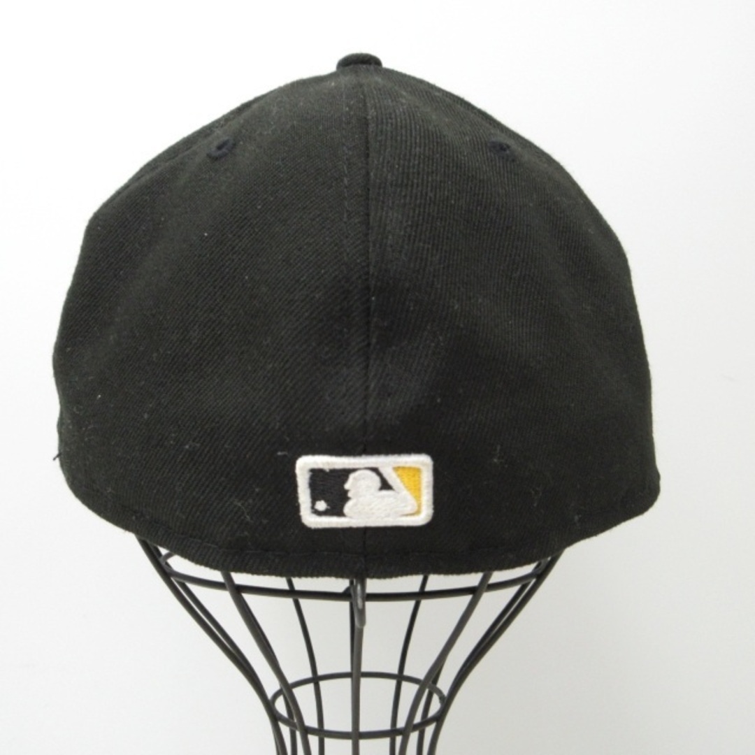 NEW ERA(ニューエラー)のニューエラ 59FIFTY MLB ロゴキャップ 帽子 黒 59.6㎝ メンズの帽子(その他)の商品写真