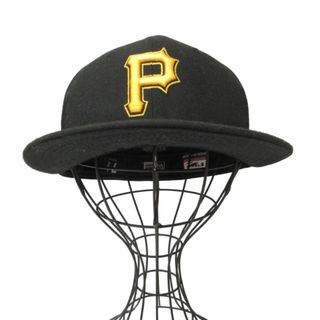 ニューエラー(NEW ERA)のニューエラ 59FIFTY MLB ロゴキャップ 帽子 黒 59.6㎝(その他)